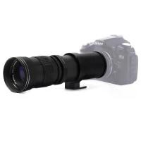 ราคา เลนส์ซูมเทเลโฟโต้ซูเปอร์แมนนวล, F / 8.3-16, ขนาด 420-800mm, พร้อมอะแดปเตอร์ T2, เข้ากันได้กับกล้อง Nikon D3200, D3300, D5200, D5500, D7000, D7200, D800, D90, กล้อง SLR (1731415182825129232)