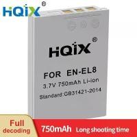 ราคา HQIX สำหรับ Nikon COOLPIX S2 S3 S4 S5 S6 S7C S8 S9 P1 P2 L1 L2 S50 S50C S51C กล้อง EN-EL8 เครื่องชาร์จแบตเตอรี่ (1731567418354993911)