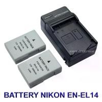 ราคา EN-EL14 \ EN-EL14a \ ENEL14 \ ENEL14a แบตเตอรี่ \ แท่นชาร์จ \ แบตเตอรี่พร้อมแท่นชาร์จ Battery \ Charger \ Battery and Charger For Nikon D3100,D3200,D3300,D3400,D3500,D5100,D5200, (1730427564361681853)
