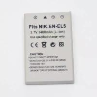 ราคา แบตเตอรี่ EN EL5 EN-EL5 สำหรับกล้อง Nikon Coolpix P3 P4 P500 S10 3700 สต๊อกไทย พร้อมส่ง B03-6 สปอตสินค้า (1731853035217389152)