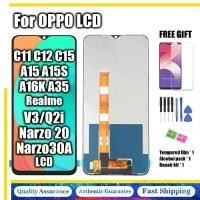 ราคา ชุดตัวเลขชุดสัมผัส LCD, สำหรับ OPPO Realme V3, Q2i, Narzo 20, Narzo30A, C11, C12, C15, OPPO A15, A15S, A16K, A35, เหมาะสำหรับซ่อมโทรศัพท์มือถือ (1732073550677837983)