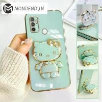 ราคา เคสสำหรับ OPPO A36 A33 A31 2020 A3S OPPO A3S oppoa36 oppoa33 2020 เคสพร้อมขาตั้ง Hello Kitty เคสโทรศัพท์ทรงสี่เหลี่ยมสีทึบแฟชั่นสำหรับเด็กผู้หญิง (1729606108147387326)
