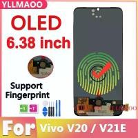 ราคา การเปลี่ยนแบตเตอรี่พร้อมลายนิ้วมือ OLED, สำหรับ Vivo V20, V21E, V2061, หน้าจอสัมผัส LCD, ชุดหมายเลข, ชิ้นส่วนซ่อมแก้ว, สำหรับ vivo v21e (1731814522859784059)