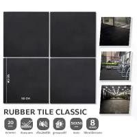 ราคา [TikTok] พื้นฟิตเนส แผ่นยางกันกระแทก Rubber Tile Classic แผ่นยางปูพื้นฟิตเนส โซนยกน้ำหนัก พื้นห้องฟิตเนส Fitness Floor Mat (1732143817927920625)