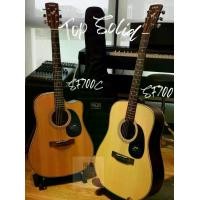 ราคา "Top Solid" SAGA กีต้าร์โปร่ง 41" Acoustic Guitar 41" มีให้เลือก 2 ทรง รุ่น SF700 & SF700C ไปพร้อมของเยอะมาก (1730311936099912495)