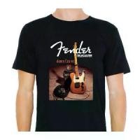 ราคา เสื้อยืด FENDER Telecaster Albert Collins Guitar ผ้าฝ้ายแท้ คอกลม S-5XL (1731706346778888447)