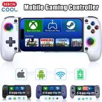 ราคา BEBONCOOL ตัวควบคุมเกมมือถือMobile Gaming Controller, สำหรับ iPhone และ Android, พร้อมรองรับเคส, ตัวควบคุมโทรศัพท์ไร้สาย, พร้อมสวิตช์ Joysticks ผล Hall, ไฟ RGB, เหมาะสำหรับ Call (1730269643238967361)