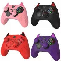 ราคา เคสซิลิโคนสำหรับ Xbox Elite Wireless Controller Series 2, ดีไซน์ปีศาจ Kawaii, พร้อมฝาปิดด้ามจับนิ้วหัวแม่มือ (1732215681138853570)