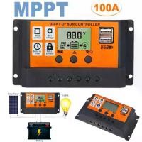 ราคา MPPT for PWM Solar Charge Controller Solar Panel Battery Regulator Dual USB Port (1732007004475066737)