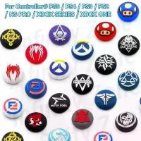 ราคา (1คู่)ซิลิโคนหุ้มปุ่มอนาลอคจอย PS5 / PS4 / PS3 / PS2 / Xbox Series / Xbox / Joy Pro Switch /Grip Cap, Controller อย่างดี #ลิ้งค์1 จอยสติ๊ก (1729648527804107090)