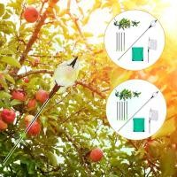 ราคา เครื่องมือเก็บผลไม้, เครื่องมือหยิบผลไม้นกน้ำหนักเบา, พร้อมกระเป๋าเก็บของ, ที่ดักผลไม้ต้นไม้สแตนเลส, พร้อมเสา 2m/1.6m, อเนกประสงค์, เหมาะสำหรับเก็บอะโวคาโด, แอปเปิ้ล, มะม่วง, 76O1n (173215781344284157