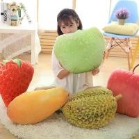 ราคา หมอนตุ๊กตารูปผลไม้ สตรอเบอร์รี่ แอปเปิ้ล ทุเรียน มะละกอ ของตกแต่งบ้านที่สร้างสรรค์ (1729653008108325167)