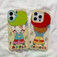 ราคา เคสโทรศัพท์ เข้ากันได้กับแมวแอปเปิ้ลสีเขียว แอปเปิ้ล 15, iPhone 16 Pro Max, 14/13, 12/11 โปร่งใส (1732108122882279325)
