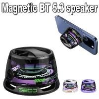 ราคา ลำโพงบลูทูธแบบพกพาแม่เหล็ก G200 ขนาดเล็ก ไร้สาย กันน้ำ กล่องเสียง บลูทูธ 5.3 มัลติฟังก์ชั่น ลำโพง RGB ลําโพง lonzuer ตู้ แอปเปิ้ล คู่ 4 5 นิ้ว มินิ โมบาย p108 (1731786901142406854)