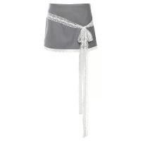 ราคา กระโปรงมินิสำหรับผู้หญิง, กระโปรงทรงลูกไม้เอวสูง, กระโปรงรัดรูปฤดูร้อน, Clubwear Clothing Women กางเกงผู้หญิง uniqlo เสื้อผ้า Skirt (1731132382451763529)