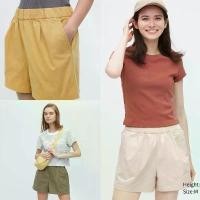 ราคา 【SALE】กางเกงขาสั้น ผ้าคอตตอน uniqlo (1731587380947682643)