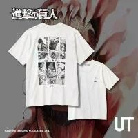 ราคา 【SALE】เสื้อยืด uniqlo x attack on titan เสื้อยืดลายอนิเมะ (1731587575850763885)