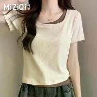ราคา เสื้อยืดกปลอมสองชิ้น ทรงสลิมฟิต เสื้อแขนสั้น เหมาะสำหรับฤดูร้อน มีรีวิวแบรนด์ 625k+ เสื้อ ลินิน เสื้อ ลินิน เสื้อ ผ้า แฟชั่น ราคา ถูก ลินิน แท้ ลินิน แท้ uniqlo กันยูวี (1731270915651110722)