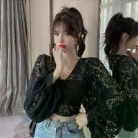 ราคา เสื้อสตรีทาลูกไม้สั้น, แฟชั่น, เซ็กซี่, คอวีลึก, การออกแบบสลิมฟิต, แขนค้างคาว, การออกแบบที่กลวงออกที่ด้านหลัง, [3246 การซื้อซ้ำ] เสื้อ ใส่ สบายๆ เสื้อ พื้นเมือง เสื้อ คุณ นา (1731184003553199763)