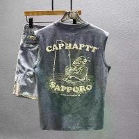 ราคา เสื้อกั๊กกีฬาแขนกุดผู้ชาย สไตล์เกาหลี พลัสไซส์ เสื้อยืดกีฬาฟิตเนส ลำลอง ฤดูร้อน 2023 มาใหม่ เสื้อ บิ๊กบอส uniqlo japan (1731545834187163539)