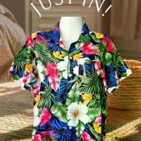 ราคา เสื้อฮาวาย Unisex แขนสั้น พิมพ์ลายเขตร้อนแสนสบาย สไตล์เทศกาลสงกรานต์ (S-6XL) เสื้อยืดโอเวอร์ไซส์ เสื้อเชิ้ตสไตล์เงินวัยรุ่น เสื้อ stafford เสื้อ stafford เสื้อ เชิ้ต gq เสื้อ บ (1731550830111197183)