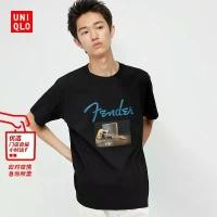 ราคา ใหม่ Uniqlo UT เสื้อยืดแขนสั้น พิมพ์ลาย The Brands Fender สําหรับผู้ชาย และผู้หญิง 453307Uniqlo (1731602113396180130)