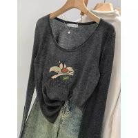 ราคา เสื้อกันแดด แบบบาง สไตล์ฤดูร้อน เสื้อชั้นฐานผู้หญิง ทรงหลวม สไตล์ตะวันตก สลิมมิ่ง เสื้อยืดแขนยาว ดีไซน์สวย โอเวอร์ไซส์ เหมาะสำหรับเด็กผู้หญิง 2025 uniqlo กันยูวี เสื้อ คอบัว ชุ (1731366734411564866)