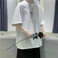 ราคา เสื้อยืดแขนสั้นสำหรับผู้ชาย ทรงหลวม แขนห้าชิ้น เหมาะสำหรับฤดูร้อน เสื้อยืดอเนกประสงค์ใหม่สำหรับคู่รัก มี COD เสื้อ ผีตาโขน แขน ยาว uniqlo แท้ เสื้อ ผีตาโขน อภิชาติ အ က ျ (1731756731284358681)