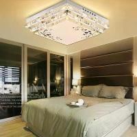 ราคา โคมไฟเพดาน ไฟเพดานบ้าน LED โคมระย้าคริสตัล โคมไฟห้องนั่งเล่น ห้องนอนของโรงแรม โคมระย้าคริสตัลยุโรป โคมไฟเปลี่ยนสี 3สี ไฟพร้อมรีโมทควบ โคมไฟในบ้าน Indoor Lighting (1732312229045373571)