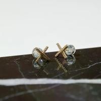 ราคา Discount SWAN - Cross Stud Earring ต่างหูเงินแท้ ต่างหูติดหู ดีไซน์รูปกากบาท ฝังเพชรคิวบิกเซอร์โคเนีย cubic zirconia (1732231598016990175)