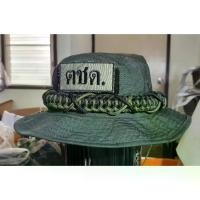 ราคา Discount หมวกปีกสั้นเขียวเข้ม ตชด หมวกปีกตำรวจ (1731527751508526682)