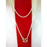 ราคา Discount สร้อยคอเงินแท้ ลายเปียสไปการ์ ขนาดสร้อยคอเด็ก สร้อยผู้ใหญ่ ผลิดด้วยเงินแท้ตามมาตรฐานสากล 92.5% (1731429933732103427)