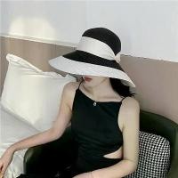 ราคา Discount m&y shop หมวกสานปีกกว้าง หมวกสานทรูโทน หมวกสานกันแดด เที่ยวทะเล A-154 พร้อมส่งจากไทย (1731544645853349123)