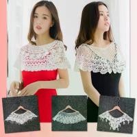 ราคา Discount ผ้าคลุมไหล่ ลายลูกไม้ เสื้อคลุม ผ้าพันคอ แฟชั่น ยืดยุ่น ระบายอากาศ เกรดพรีเมี่ยม (1731766593638729695)