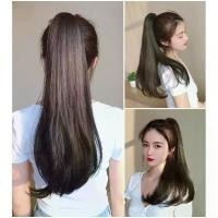 ราคา Discount แฮร์พีชหางม้า แบบตรง ปลายงุ้ม วิกผมตรง แบบหนีบ เส้นไหมนิ่ม ดัด/หนีบได้ ดูเป็นธรรมชาติ (1732107736207886479)