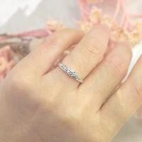 ราคา Discount แหวนเพชรแหวนแต่งงาน แหวนเพชรแฟชั่น ทองคำขาว พร้อมส่ง (1732339248848210522)