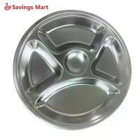 ราคา Discount 3/4/5 ช่อง ถาดหลุม 20-30 ซม. ถาดอาหาร ถาดหลุมสแตนเลส ถาดอาหารนักเรียน ถาดหลุมเด็ก จาน แบ่งสัดส่วน อาหาร (1731947165725263626)