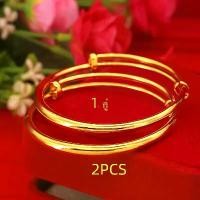 ราคา Discount 【ซื้อ 1 แถม 1】สร้อยข้อมือทอง ลายทองแบนปัดเงา สร้อยข้อมือ น้ำหนัก 2สลึง ยาว 7นิ้ว ห้อยหัวใจ ชุบทองแท้96.5 ผลิตจากช่างฝีมือเยาราช เลทข้อมือ กำไลทองไม่ลอก กำไลมงคลนำโชค กำไ (1732298147415690207)