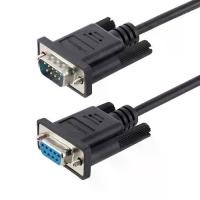 ราคา Discount สาย DB9 RS232 Serial Cable - M/F (BLACK) (1731197250508850988)