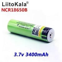 ราคา ถ่านชาร์จ 18650 Panasonic LiiTokala 3400 mAhเต็ม ของแท้ รับประกันคุณภาพด้วย LiiToKala หัวนูน ถ่านไฟฉาย ถ่านพัดลม จัดส่งจากกทม (1731924845008750036)