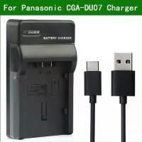 ราคา ที่ชาร์จแบตเตอรี่ USB, CGA-DU07, สำหรับกล้อง Panasonic, เข้ากันได้กับ CGA-DU06, CGR-DU06, NV GS10, GS26, GS27, GS28, GS33, GS35, GS37, GS38, GS50, GS58, GS65 (1731345498773490031)