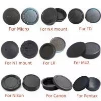 ราคา ฝาครอบตัวกล้อง + ฝาครอบเลนส์ด้านหลังสำหรับ Canon nikon Sony Pentax Olympus Micro M4/3 Panasonic M42 FD LR NX เมาท์กล้อง (1729918038572895062)
