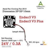 ราคา Creality Part Ender3 V3 Plus Axial Fan 2510 Cooling fan 3D Printer Part ขายดีประจำเดือนนี้ (1731453271463265949)