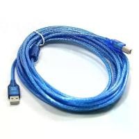 ราคา สาย ปริ้นเตอร์ USB Printer Cable USB 2.0 มีความยาว 3 / 5 / 10 เมตร (Blue) COD (1732089974703293877)