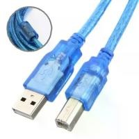 ราคา สาย ปริ้นเตอร์ USB Printer Cable USB 2.0 มีความยาว 1.8 / 3 / 5 / 10 เมตร (Blue) (1729773308657764692)