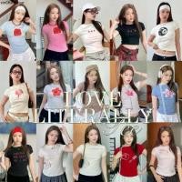 ราคา Choosedress A1994 Love Literally Tee เสื้อยืดแขนสั้น เสื้อยืดคอกลม วาเลนไทน์ valentine เสื้อเเขนสั้นสกรีนลายดอก A1993 (1732274689089112961)