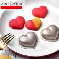 ราคา พิมพ์หัวใจจิ๋ว SUNCITY พิมพ์อบขนมเทฟล่อนรูปหัวใจ ขนาด 5*6*1.6cm. เกรดพรีเมียม หนาอย่างดี พิมพ์หัวใจ วาเลนไทน์ พิมพ์อบขนม (1730835187790546999)