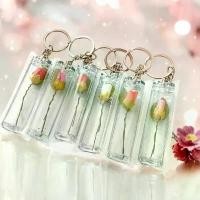 ราคา พวงกุญแจดอกกุหลาบหลอดแก้ว ของชำรวย งานแต่งงาน วาเลนไทน์ ของขวัญ (1731996463481980142)