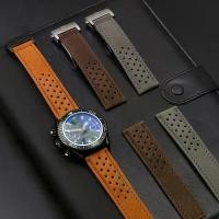 ราคา สายนาฬิกาหนังวัว 22 มม. หนังฝ้าสูง สำหรับ Tag Heuer และ Seiko นาฬิกาผู้ชาย สายรัดคุณภาพสูง อุปกรณ์เสริม (1730838122522118494)