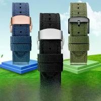 ราคา สายนาฬิกาไนลอน กันน้ำ เข้ากันได้กับ Citizen, Seiko 5, Tissot, Huawei GT2, สายผ้าใบผู้ชาย มีขนาด 20 และ 22 มม. (1731969546972400119)